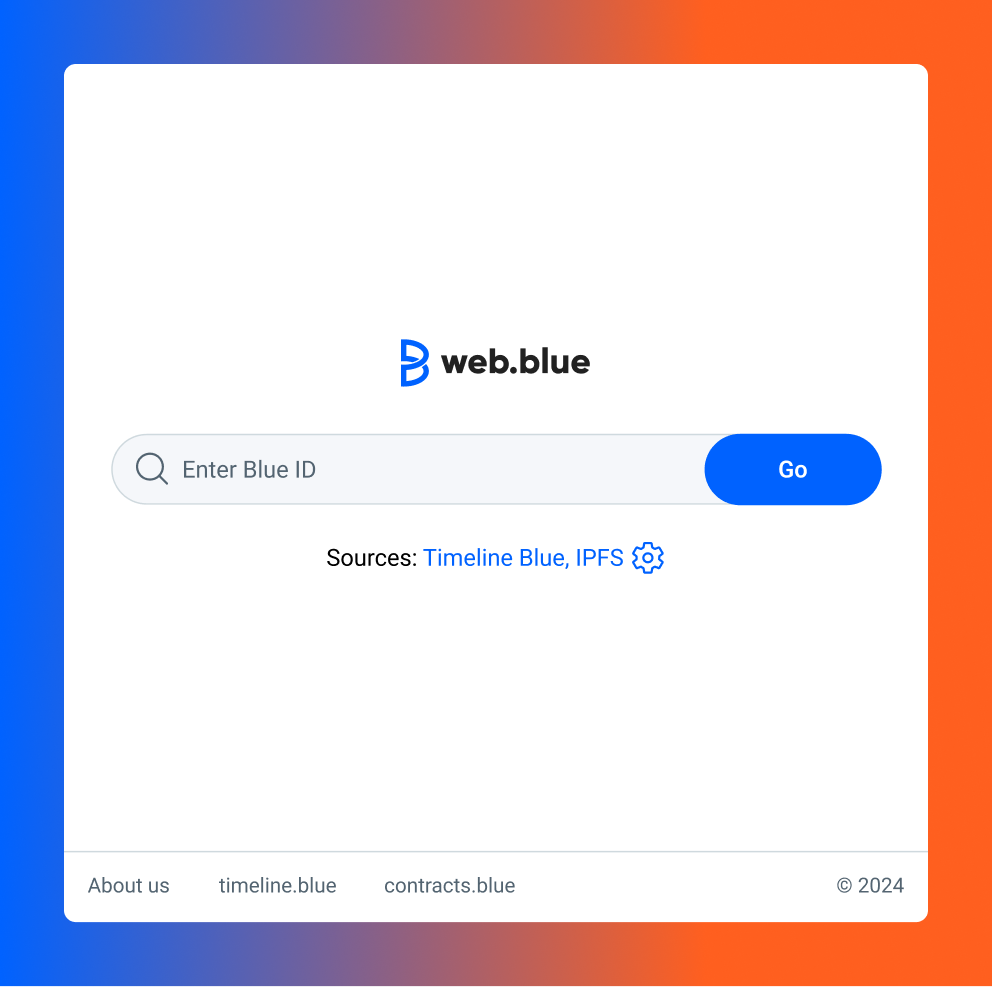 web.blue screenshot